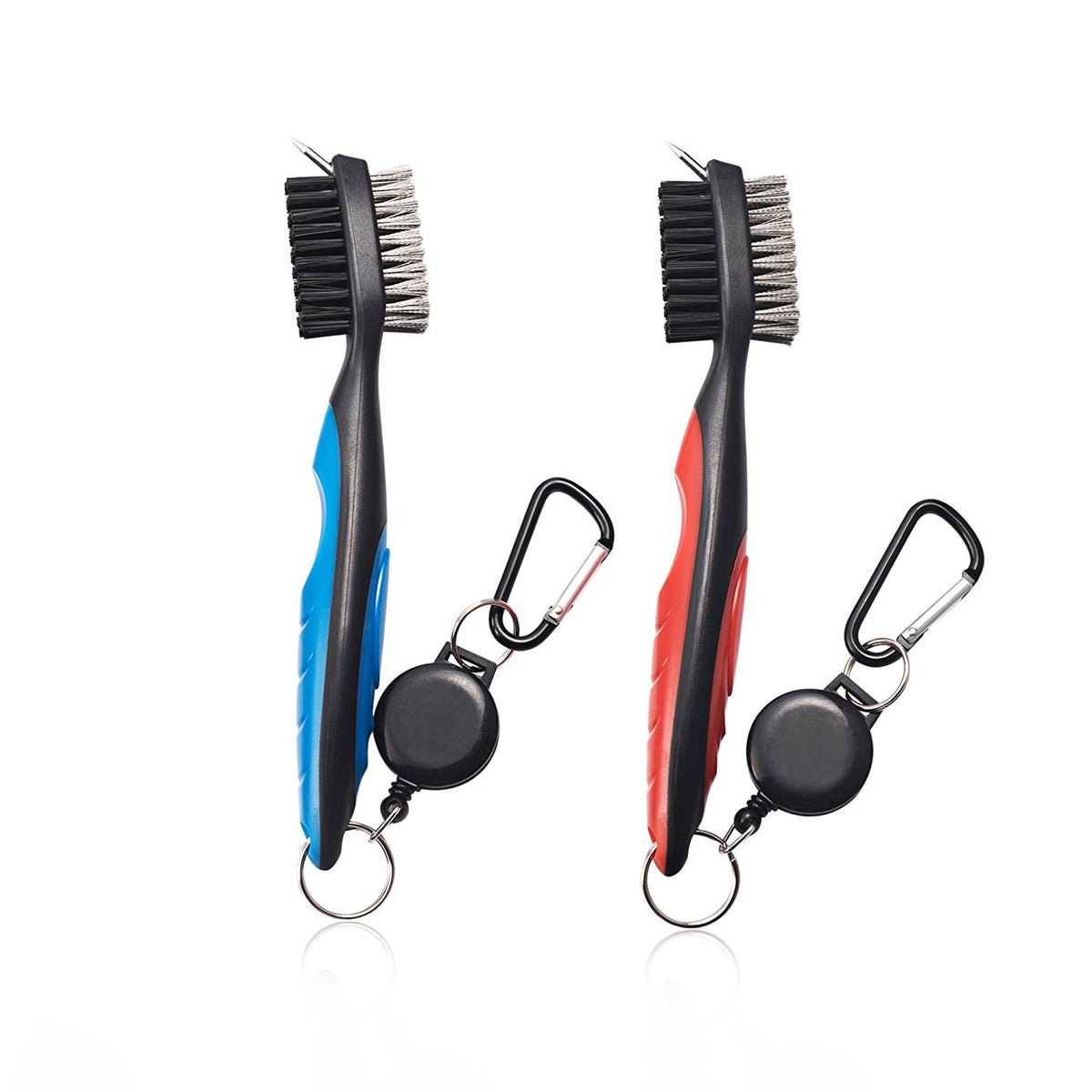 Nylon Bristle Cord Practical Golf Head Cleaning Brush-OS01414-Veeddydropshipping