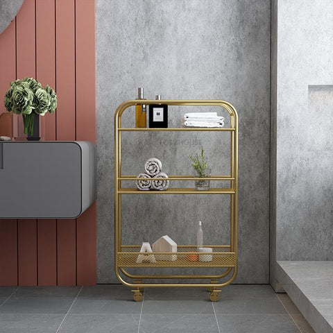 Stainless Steel Kitchen Trolley Furniture Storage-HA01656-Veeddydropshipping