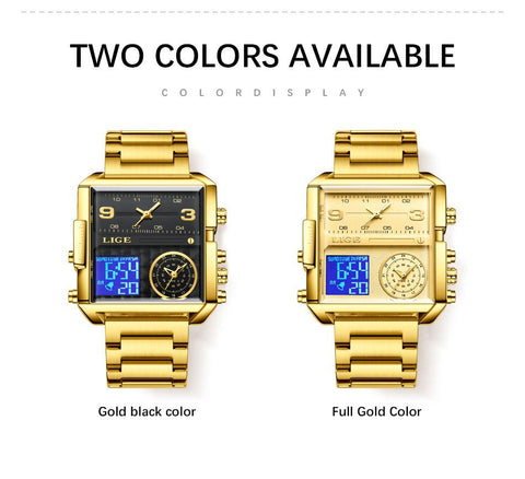 Luxury Original Men Sports Wrist Watch Quartz Steel Waterproof-JW00788-Veeddydropshipping