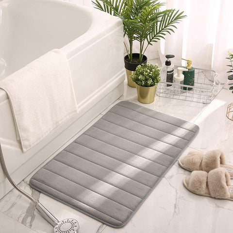 Coral Fleece Carpet Non-Slip Bath Mat-HA00515-Veeddydropshipping