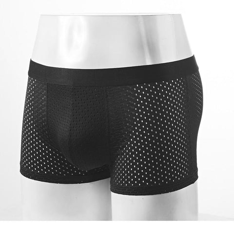 Mesh Breathable Undies And Comfortable Men Panties Ice Silk-MF01717-Veeddydropshipping