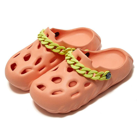 Platform Shoes Soft EVA Lovers Home Outdoor Slides-BS01147-Veeddydropshipping