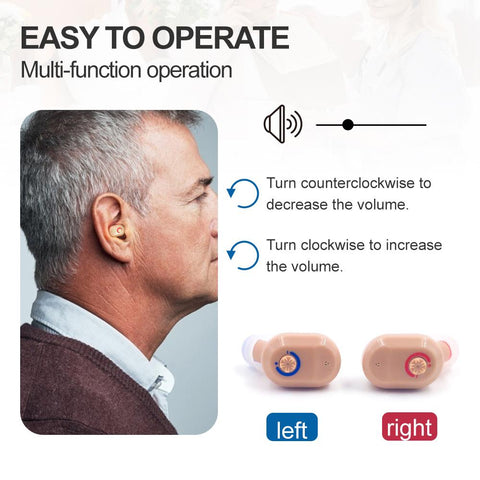 Hearing Aids 6 Earplugs Small Brush Sound-BH00816-Veeddydropshipping