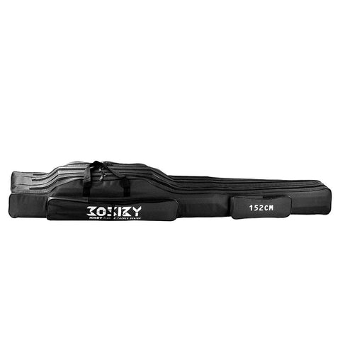 Fishing Rod Storage Bag  Oxford Cloth Multifunctional  1/2/3 Layer Black / Green-OS00532-Veeddydropshipping