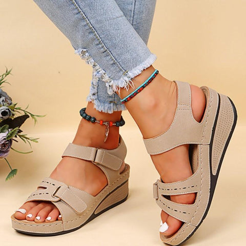 Women&#39;s Sandals Slip On Open Toe Walking Shoes Slipper Party-BS00811-Veeddydropshipping