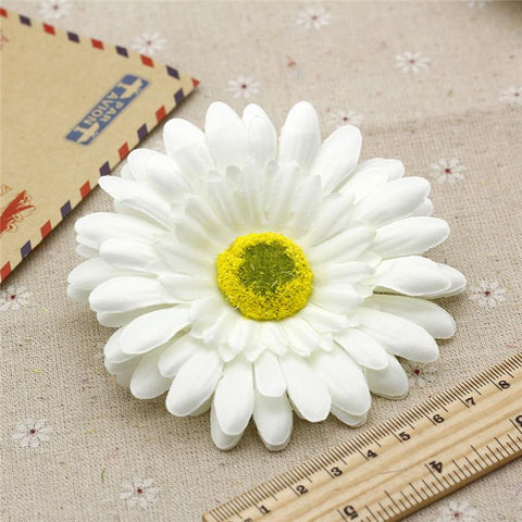 Silk Artificial Flowers Sunflower Gerbera-HA00755-Veeddydropshipping