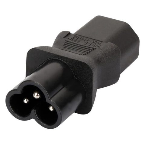 IEC 320 C13 3Pole Female To C6 Male AC Power Converter C13-C6-CE00220-Veeddydropshipping