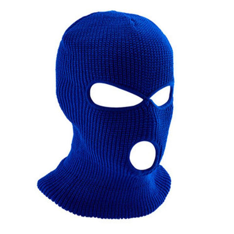 1Pc Embroidery Balaclava Outdoor Warm Hat 3-Hole Ski Hat For Winter Unisex Use-OS01013-Veeddydropshipping