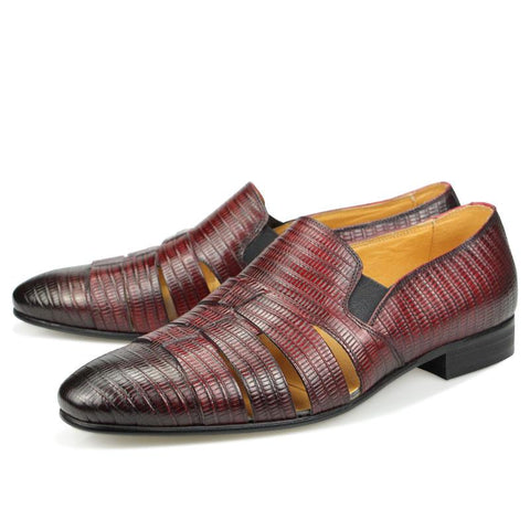 Casual Fashion Shoe Wine Red Slip on Summer New-BS01505-Veeddydropshipping