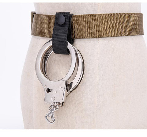 Waist Pouch Safety Snap Closure Universal Handcuff-OS01372-Veeddydropshipping