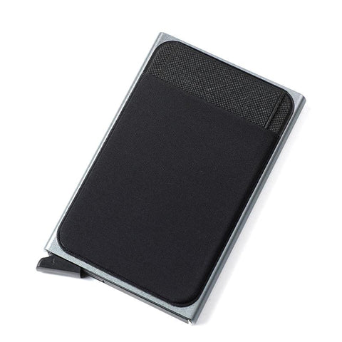 Metal Thin Slim Men Women Wallets Pop Up Minimalist Wallet-BS00191-Veeddydropshipping