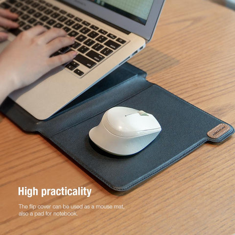 Laptop Sleeve Bag with Stand PU Leather-Veeddydropshipping
