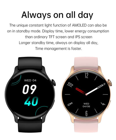 Smart Watch Men Display Custom Dial Bluetooth Calling -JW00774-Veeddydropshipping