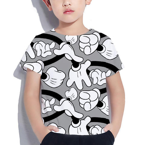 New Summer Minnie Children T-shirt Kawaii Disney T Shirt Mickey-TB01167-Veeddydropshipping