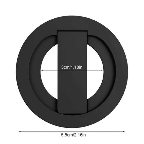 EW A MagOne Compatible with MagSaf Wireless Charging Phone Grip Stand with Silicone-PA00549-Veeddydropshipping