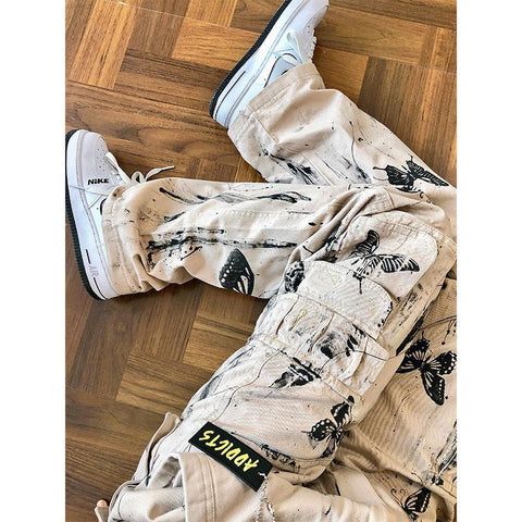 High waist street women tooling pants89-WF00589-Veeddydropshipping
