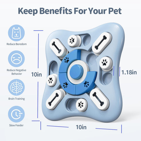 Dog Toys Slow Feeder Interactive Increase Puppy-HA01475-Veeddydropshipping