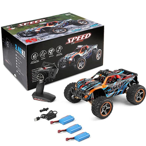 Wltoys 104009 1:10 2.4G Racing 45KM/H 4WD RC Car Speed Big Alloy Electric-TB01452-Veeddydropshipping