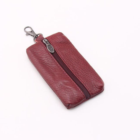 Housekeeper Key Holder Car Key Wallet Buckle Card Coin Pouch-BS00635-Veeddydropshipping
