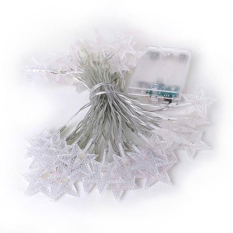 10/20 LED Star Fairy Lights Garland Battery Operated Star Twinkle String Light-TI00940-Veeddydropshipping