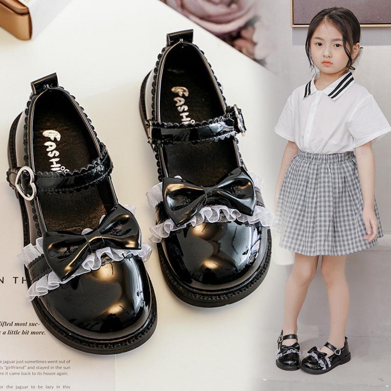 Children Performance Mary Janes Lace Lolita Fashion Girls-TB00110-Veeddydropshipping