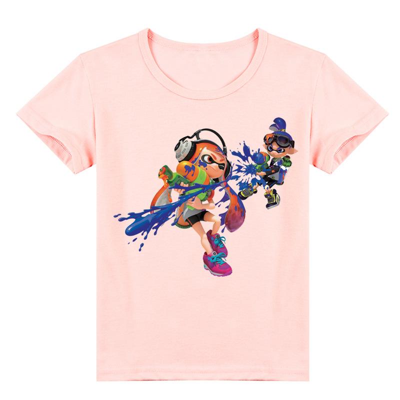 Kids Summer T-shirt Boys Girls Cute Cartoon Clothes-Veeddydropshipping