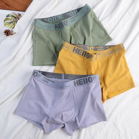 Sexy Men&#39;s Boxer Shorts Panties Breathable U Convex Underpants Male-MF01618-Veeddydropshipping