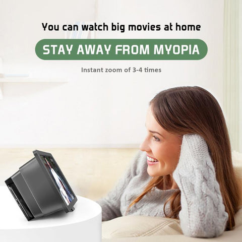 Smartphone Magnifier Projector for Phone Screen Amplifier for Cell Phone