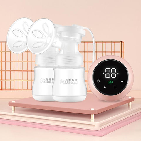 Breast Pump Bilateral Milk Pump Baby Bottle Postnatal Supplies Electric-TB00682-Veeddydropshipping