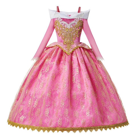 Disney Princess Dress 2023 Girl Mirabel Isabela Elsa Anna Costume Kid Birthday-TB00834-Veeddydropshipping