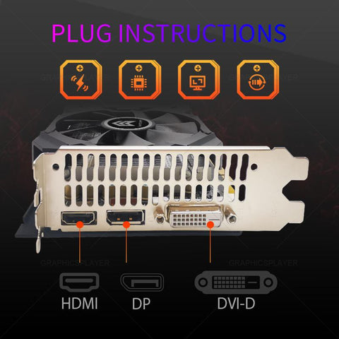 Computer Graphics cards RX 580 Series Video Cards placa  -CO00007-Veeddydropshipping