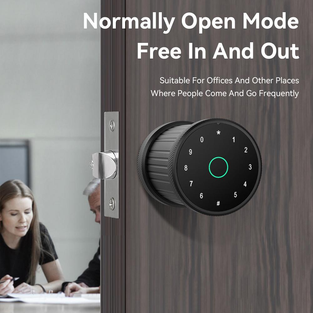Fingerprint and Touchscreen Digital Door Lock-CO00599-Veeddydropshipping