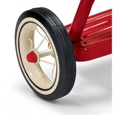 Radio Flyer, Classic Red Dual Deck Tricycle, 12" Front Wheel, Red-OS01028-Veeddydropshipping