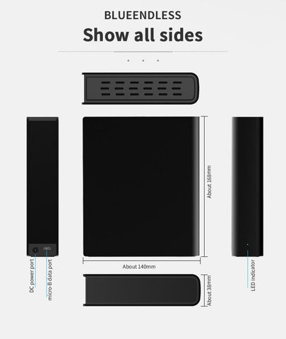 Enclosure  sata  external hard drive-CO00913-Veeddydropshipping