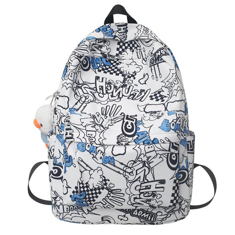 Waterproof Lady Male School Bag Women College Backpack-BS00330-Veeddydropshipping
