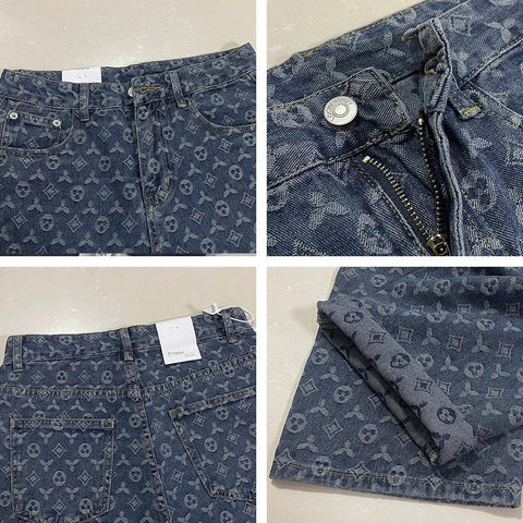 Autum Summer Thin Street Ruffian Handsome Loose Pants-MF00667-Veeddydropshipping