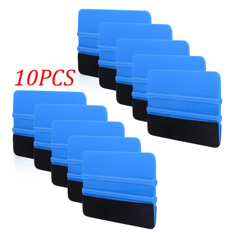 10Pcs Car Vinyl Wrap Scraper Felt Edge Film Packaging-AM00510-Veeddydropshipping