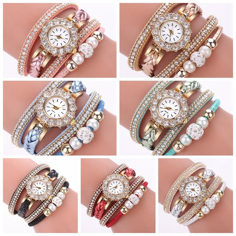 Luxury Watches For Women Pearls Dress Creative Watches-JW00932-Veeddydropshipping