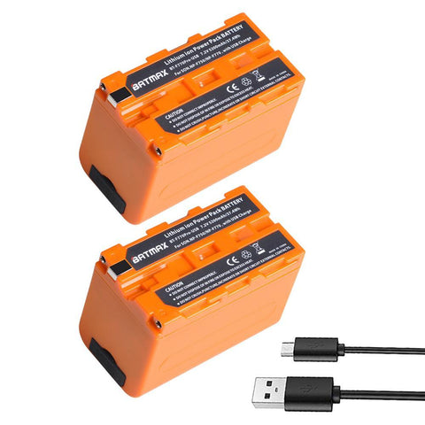 5200mAH USB Output NP-F750 F730 F770 Battery LED Power Indicator -CE00415-Veeddydropshipping