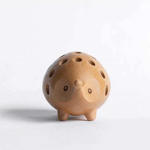 Wooden 24 Hole Pen Stand Multi-Functional Desk-HA01600-Veeddydropshipping