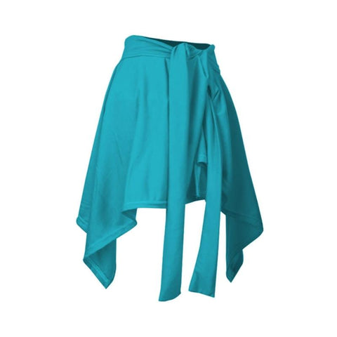 Women Tennis Self-Tie Athletic Yoga Skirt Long Strap-WF00402-Veeddydropshipping