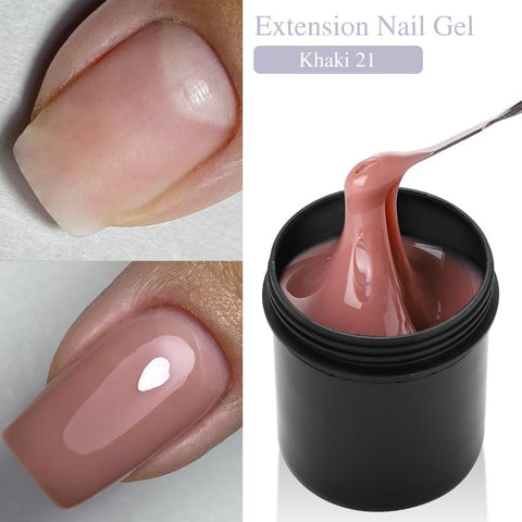 Nude Uv Builder Nail Gel for Extension Builder In a Bottle Self -BH00998-Veeddydropshipping