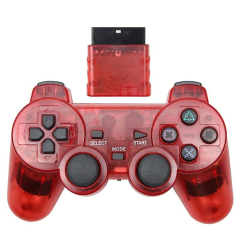 Wireless Controller For Sony Playstation 2 Gamepad Dual Vibration Shock -CE01358-Veeddydropshipping