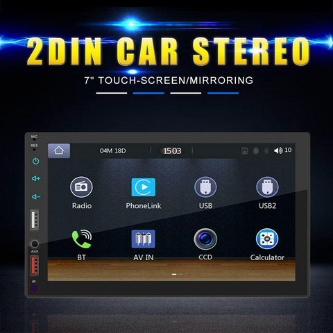 X2S 2Din Car Stereo Radio For CarPlay Android Auto 7-inch Touch-AM00652-Veeddydropshipping