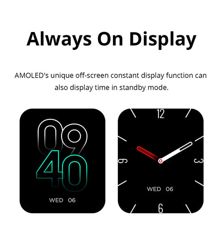 Screen Sports Modes Battery Support Always On Display Smart Watch-JW01127-Veeddydropshipping