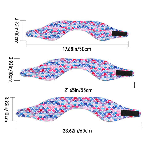 Adjustable Mermaid Swimming Headband Neoprene SBR Waterproof Ear Protection -OS00188-Veeddydropshipping