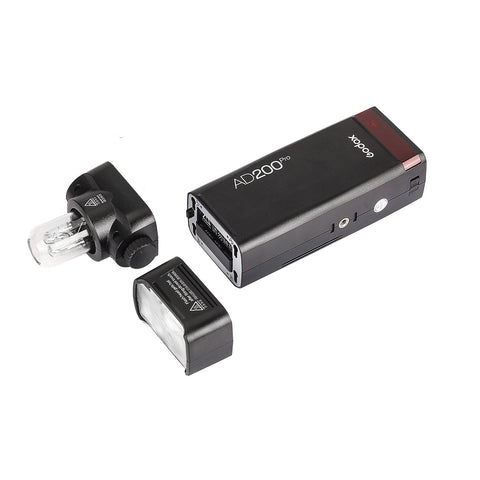AD200Pro AD200 Pro Outdoor Flash Light 200Ws TTL 2.4G 1/8000 HSS Pocket Speedlite -CE00279-Veeddydropshipping