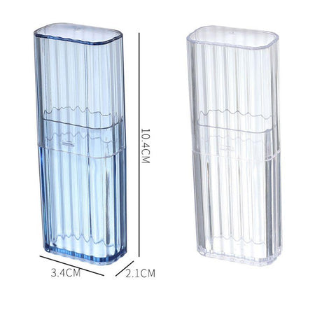 Bathroom Travel Clear Dust-proof Toothpick Container-HA00806-Veeddydropshipping