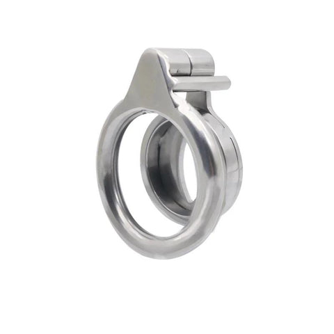 Flat Metal Male Chastity Cage Venting Hole Design Cock Lock Breathable BDSM -BH01247-Veeddydropshipping