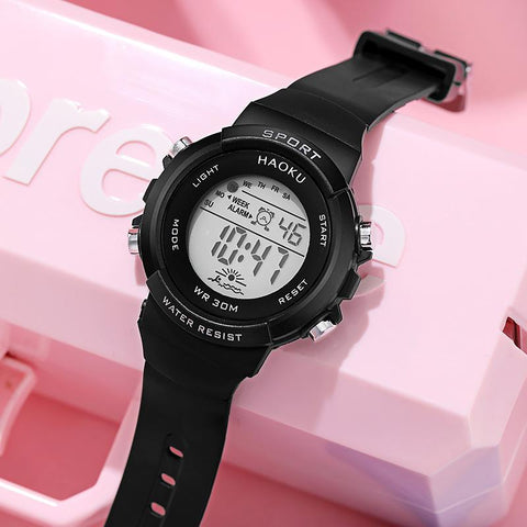 Fashion Sports Digital  Silicone Strap Electronic Watches Waterproof -JW01146-Veeddydropshipping